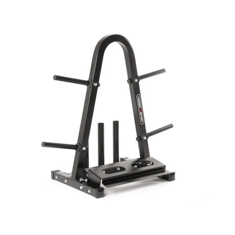 Rack de rangement pour disques de poids, haltères et barres de musculation