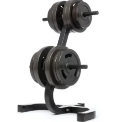 Rack de rangement pour disques musculation 25 mm