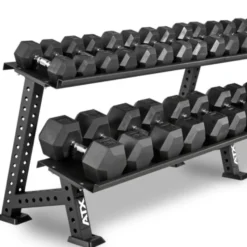Rack de rangement pour haltères courts Hexagonaux ATX - Possibilité d'extension