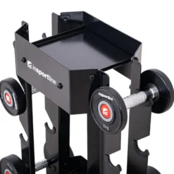 Rack de rangement pour 4 paires d'haltères de musculation - Capacité de charge 300 kg