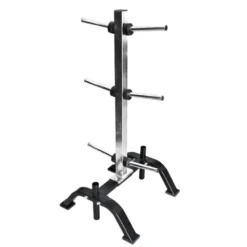 Rack de rangement pour plaques de poids et barres 30 mm - Stockage en Home gym