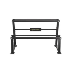 Rack de rangement professionnel pour haltères sur 2 niveaux capacité 500 kg