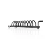 Rack de rangement à roulettes pour disques de poids diamètre 25 - 45 cm