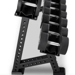Rack de stockage extensible pour haltères de marque ATX fitness - Robuste et anti-basculement