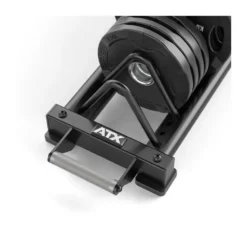 Rack de stockage mobile pour disques de poids ajustable avec 8 espaceurs de marque ATX