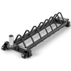Rack de stockage mobile pour disques de poids ajustable avec 8 espaceurs de marque ATX