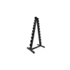 Rack de stockage professionnel vertical pour 20 haltères courtes