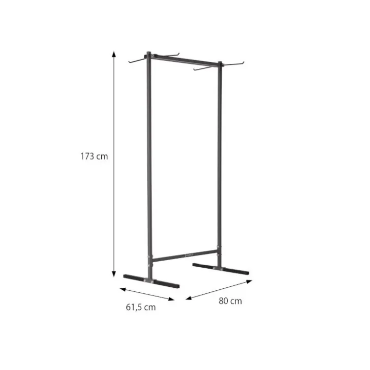 rack de stockage sur pied pour tapis d'exercices et accessoires de training - Salles professionnelles