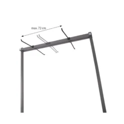 rack de stockage sur pied pour tapis d'exercices et accessoires de training - Salles professionnelles