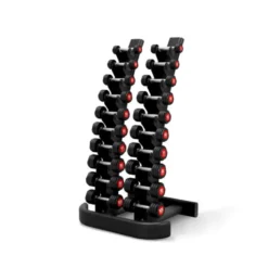 Rack de stockage verticale pour 10 paires d'haltères de 1 à 10 kg