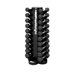 Rack de stockage vertical pour paires d'haltères x 10