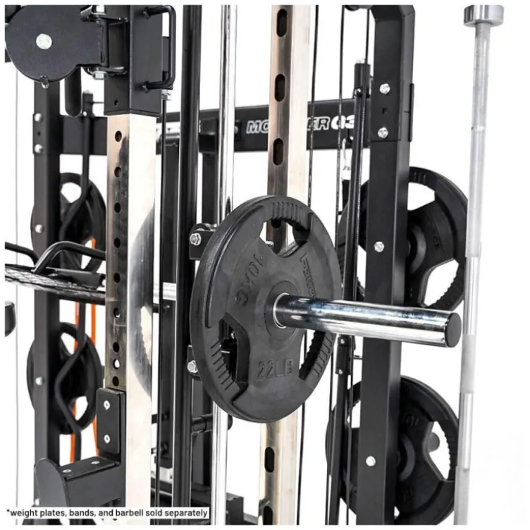 Rack 5 en 1 Monster G3 Force USA - Entraînement complet avec plus de 75 exercices possibles