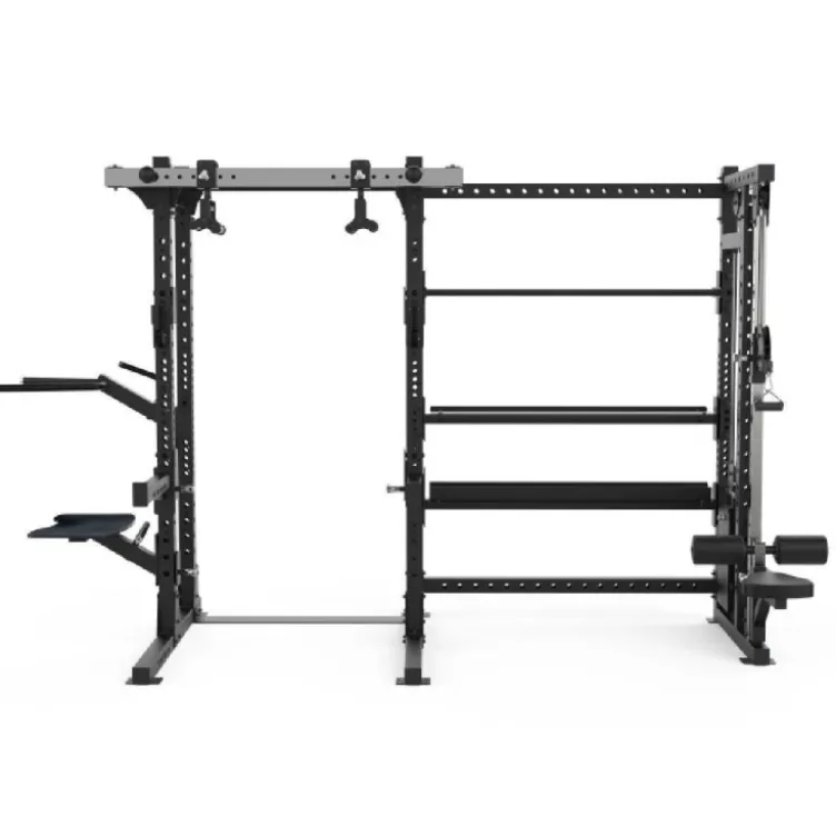 Rack et poulie à charge guidée 100 kg et système de traction rotatif - Elite Series Titanium Strength