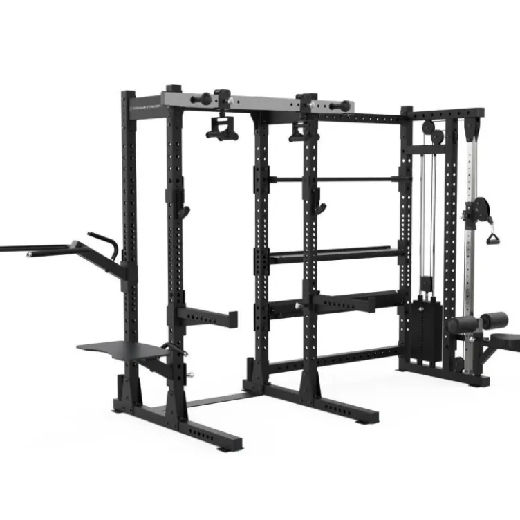 Rack et poulie à charge guidée 100 kg et système de traction rotatif - Elite Series Titanium Strength