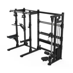Rack et poulie à charge guidée 100 kg et système de traction rotatif - Elite Series Titanium Strength