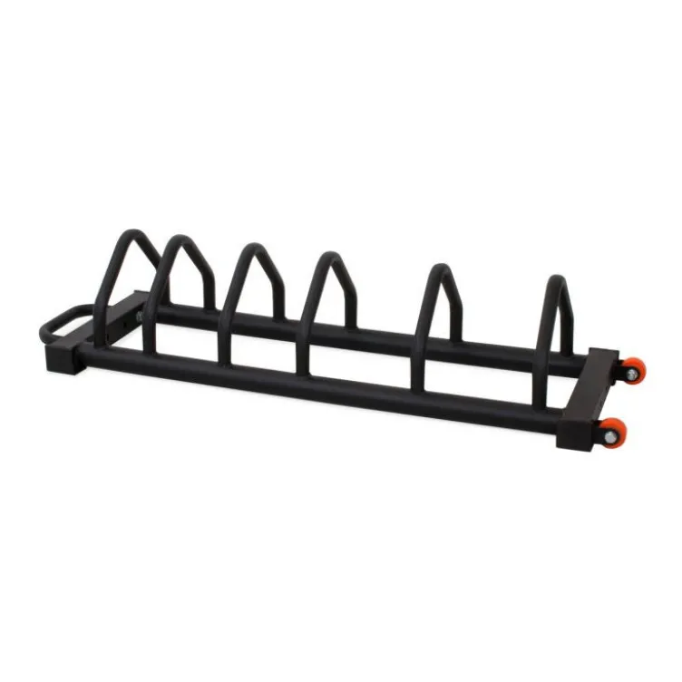 Rack horizontal de rangement pour Bumpers Plates - Roues et poignées de transport BR5 Titanium Strength