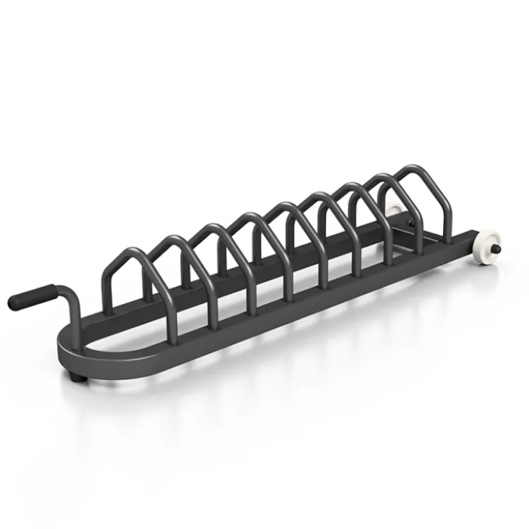 Rack mobile pour disques olympiques 200 kg