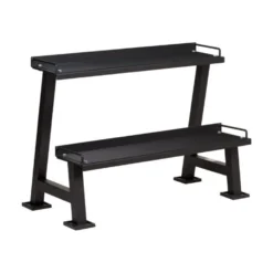 Rack 2 niveaux pour rangement de Kettlebells jusqu'à 300 kg