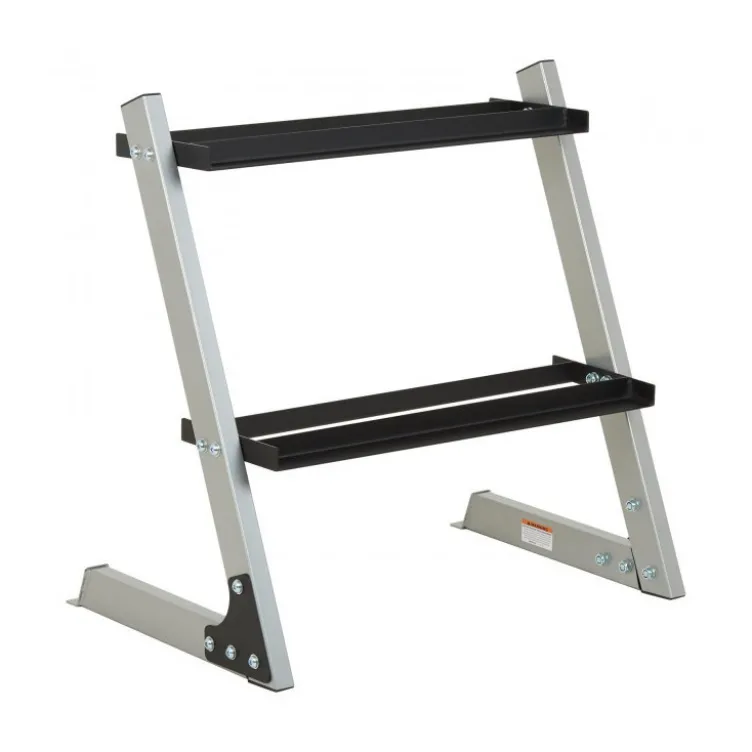 Rack pour haltères 2 niveaux capacité 150 kg