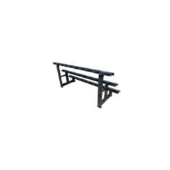 Rack pour haltères 3 plateaux avec supports individuels 30 emplacements