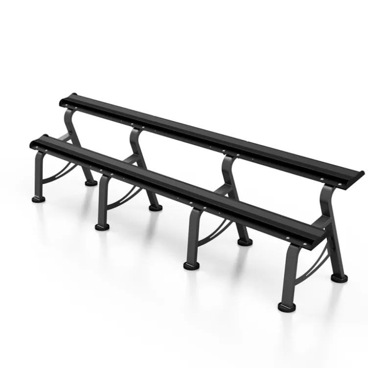 Rack professionnel d'haltères 5 à 50 kg pour salles professionnelles
