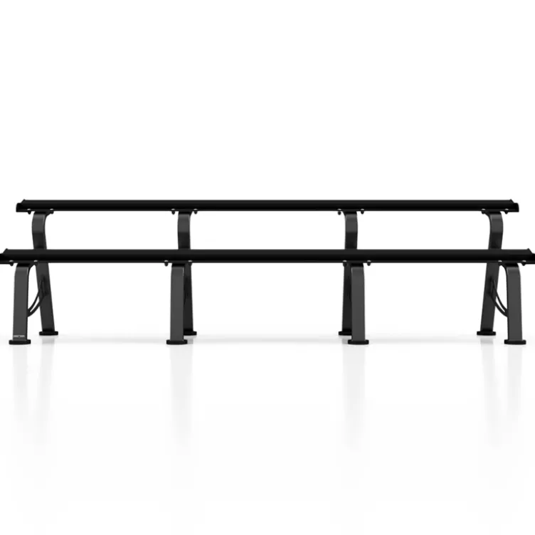 Rack professionnel d'haltères 5 à 50 kg pour salles professionnelles