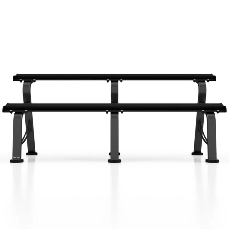 Rack professionnel d'haltères 5 à 32,5 kg pour salles professionnelles