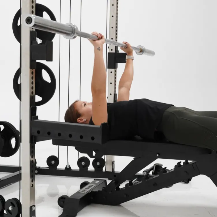 Rack à squat All-In-One trainer G1 V2 Force USA - Station multifonctionnelle avec accessoires inclus