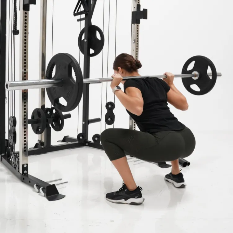 Rack à squat All-In-One trainer G1 V2 Force USA - Station multifonctionnelle avec accessoires inclus