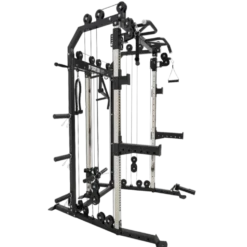 Rack à squat All-In-One trainer G1 V2 Force USA - Station multifonctionnelle avec accessoires inclus