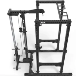 Rack à squat complet ATX avec station poulie à charge libre - Power rack Série 700