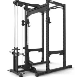 Rack à squat complet ATX avec station poulie à charge libre - Power rack Série 700