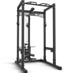 Rack à squat complet ATX avec station poulie à charge libre - Power rack Série 700