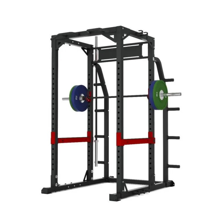 Rack à squat de musculation avec capacité de charge de 453 kg - Heavy Duty Power Rack RH90 Titanium Strength