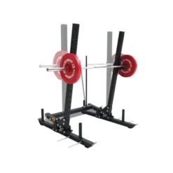 Rack à squat de musculation entièrement réglable et inclinable