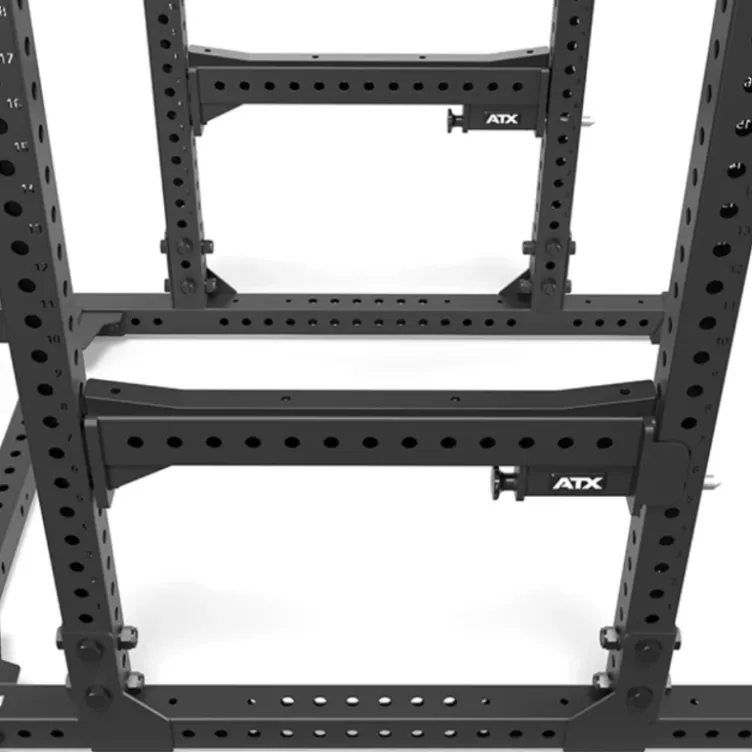 Rack à squat de musculation robuste avec capacité de charge extrême et barre de traction multigrip - ATX série 700 2.0