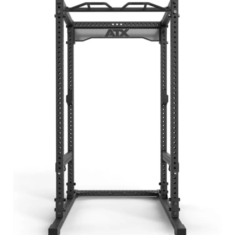 Rack à squat de musculation robuste avec capacité de charge extrême et barre de traction multigrip - ATX série 700 2.0