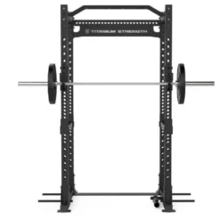 Rack à squat de musculation Titanium Strength EL-E30 Élite Séries avec capacité de charge de 300 kg