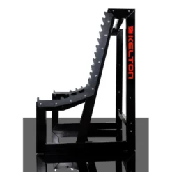 Rack à squat de musculation ultra sécuritaire réglable sur 11 positions pour salle de sport publique