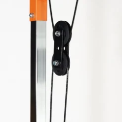 Rack à squat multi-stations avec barre de traction et poulie