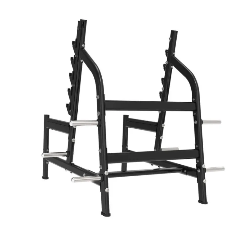 Rack à squat olympique Black Séries Titanium Strength BS-OR1 pour exercices de développé couché et squats