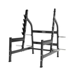 Rack à squat olympique Black Séries Titanium Strength BS-OR1 pour exercices de développé couché et squats