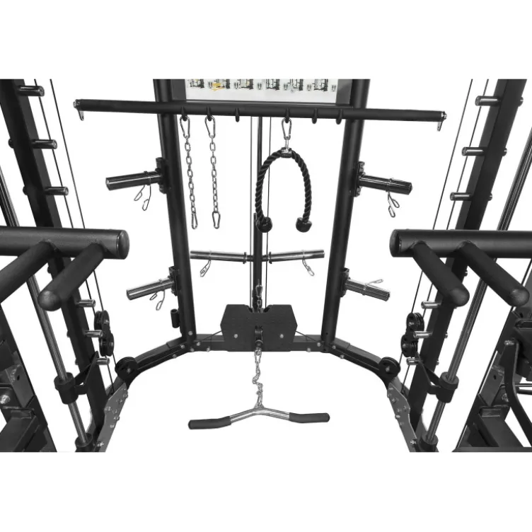 Rack à squat polyvalent de musculation à charge libre - Monster Commercial G9 Force USA