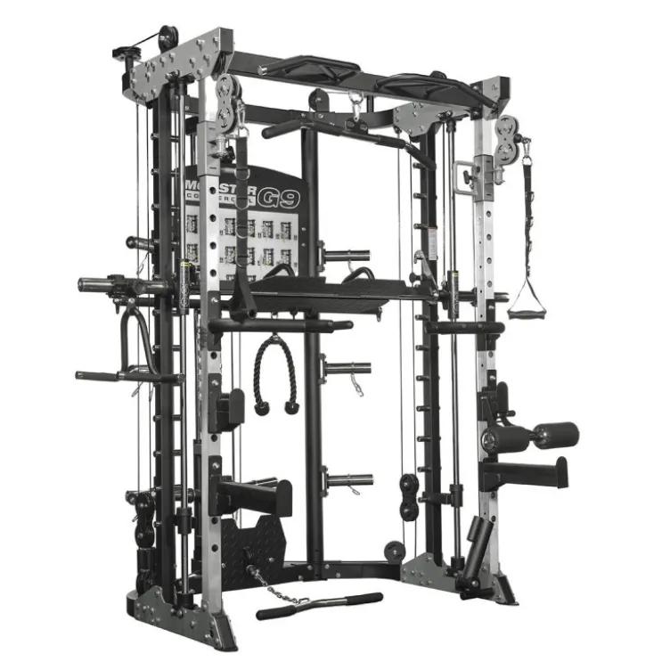 Rack à squat polyvalent de musculation à charge libre - Monster Commercial G9 Force USA