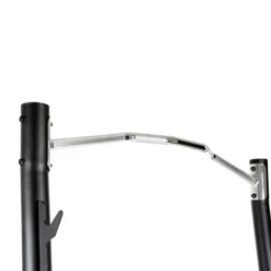 Rack à squat réglable et robuste pour home gym avec barre de traction et supports repose-poids
