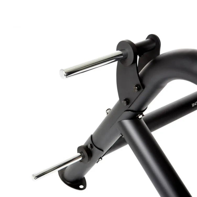 Rack à squat réglable et robuste pour home gym avec barre de traction et supports repose-poids