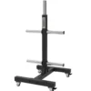 Rack vertical de stockage mobile pour disques de poids olympiques à capacité de charge de 300 kg - Titanium Strength VBR10