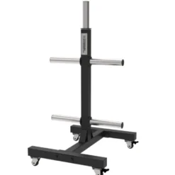 Rack vertical de stockage mobile pour disques de poids olympiques à capacité de charge de 300 kg - Titanium Strength VBR10