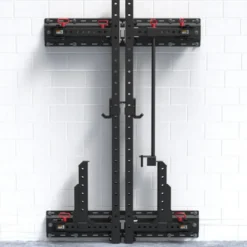Rails de fixation muraux pour half rack pliant charge 500 kg