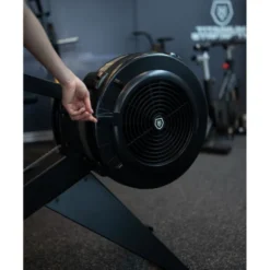 Rameur à air professionnel Titanium Strength avec 10 réglages et Connectivité Bluetooth - Console à piles